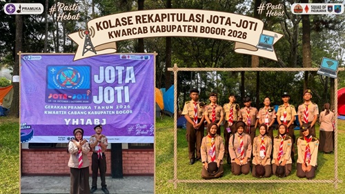 Pererat Persaudaraan Pramuka Sedunia, Sanggar Bakti SMK Bina Teknika Cileungsi Ikuti Ajang JOTA-JOTI 2026