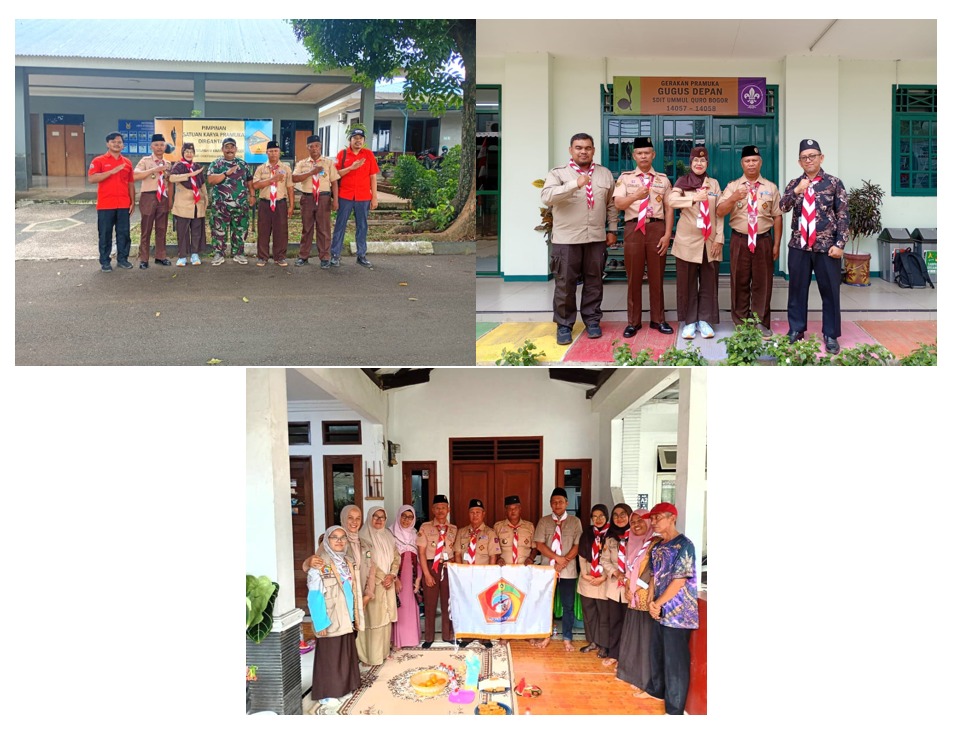 Perkuat Pembinaan Pramuka, Tim Monitoring Kwarcab Kabupaten Bogor Sambangi Lanud Atang Sendjaja, Sako SIT, dan Gugus Darma Tohaga