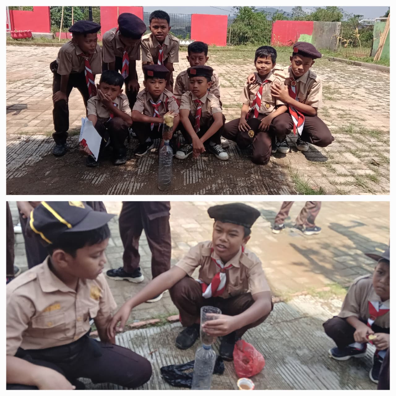 Ubah Air Keruh Menjadi Jernih! Pramuka Penggalang SDN Hambaro 04 Belajar Sains Lewat Aksi Nyata
