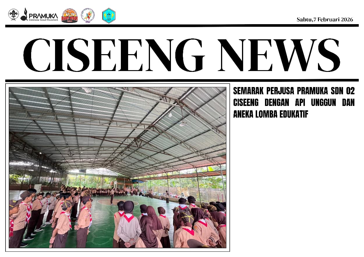 Semarak Perjusa Pramuka SDN 02 Ciseeng dengan Api Unggun dan Aneka Lomba Edukatif - Copy