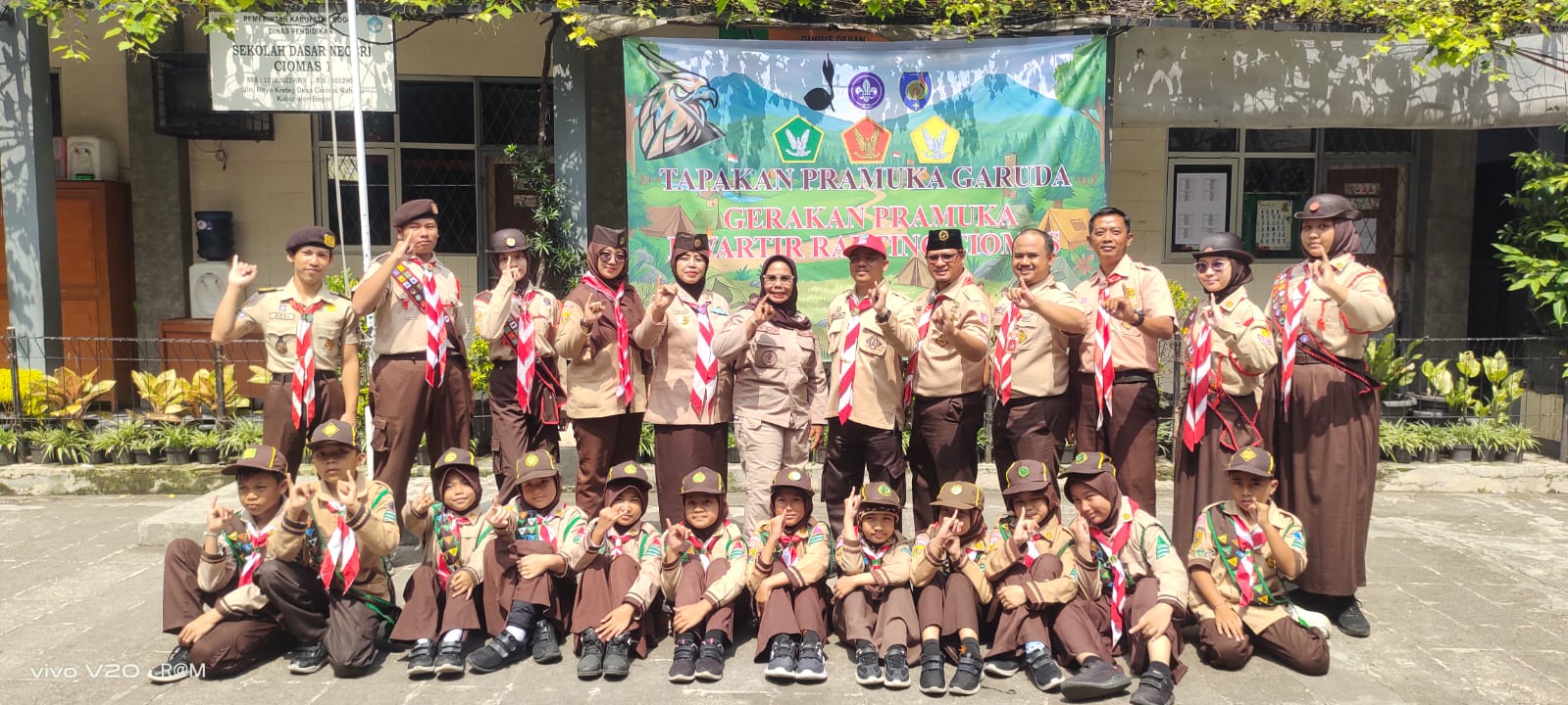 TAPAKAN PRAMUKA GARUDA ANGKATAN II KWARRAN CIOMAS: MEWUJUDKAN GENERASI EMAS YANG TANGGUH DAN BERKARAKTER - Copy
