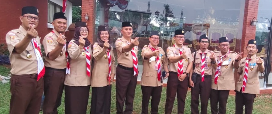 Semarak Hari Pramuka ke-65 di Alun-Alun Bogor, Pramuka Garuda Nanggung Tampil Memukau - Copy